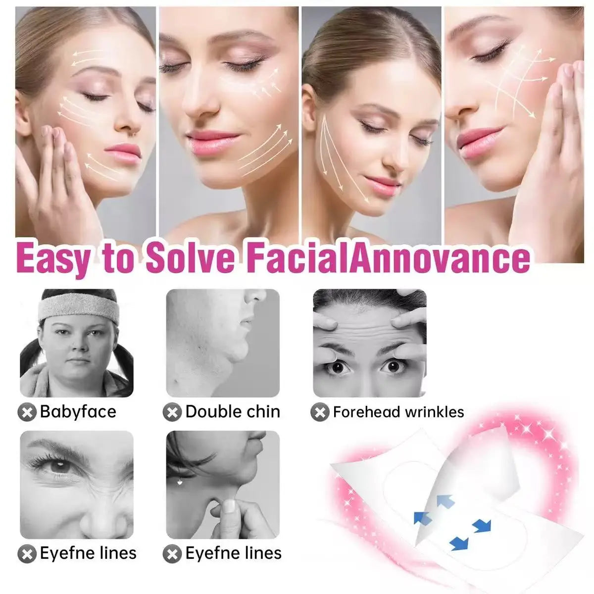 Liftpure™ - Cintas de Lifting Facial Invisibles